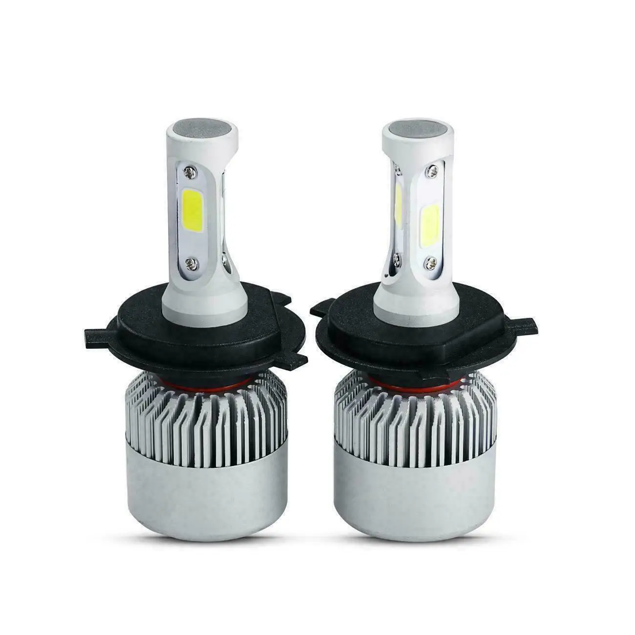 High Power Auto S2 h4 LED Headlight COB Car h1 h7 h3 h11 LED  Headlight Bulbs 72W 8000LM  LED Headlight