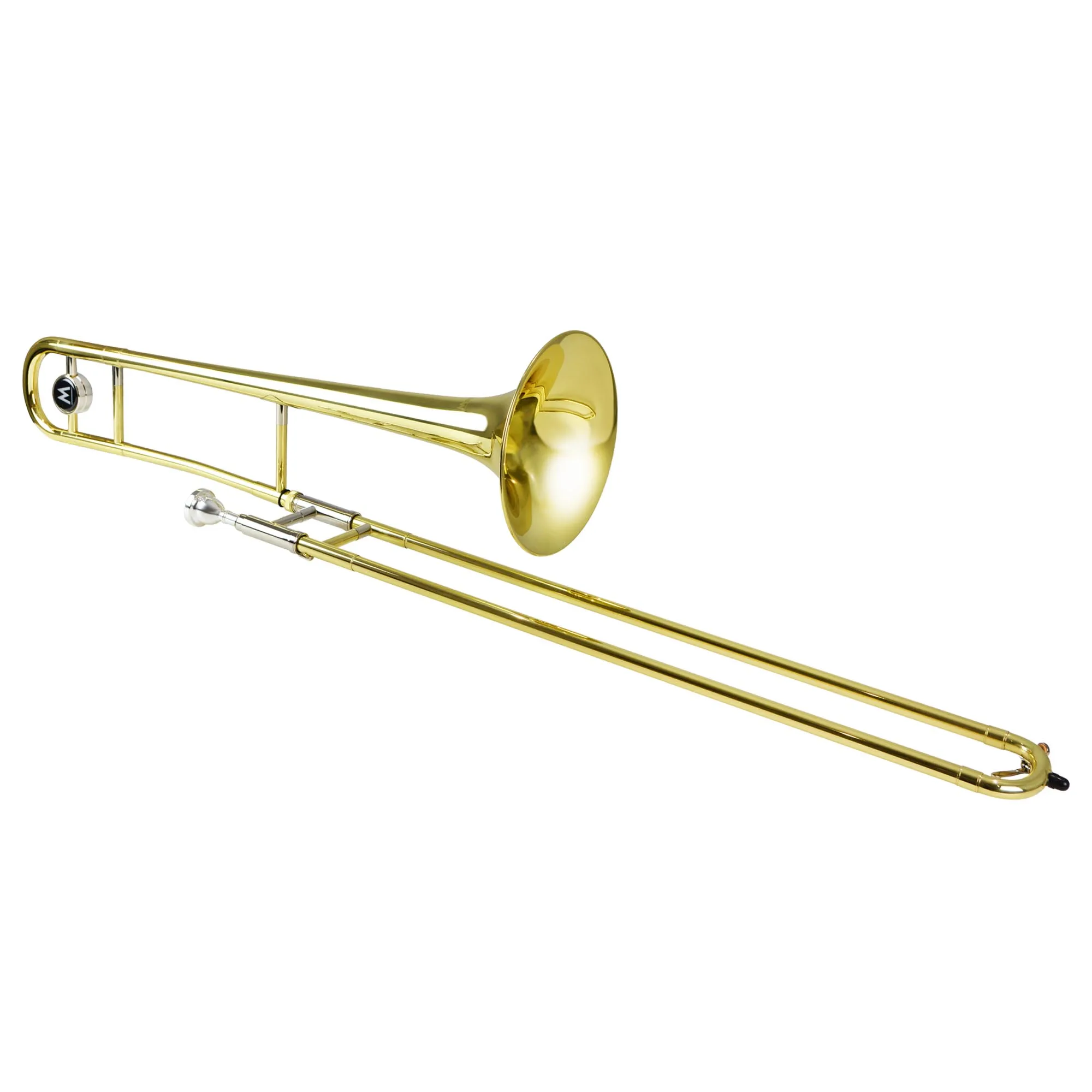 Montreux Student Bb Trombone Gold Lacquer Brass Trombone with Case