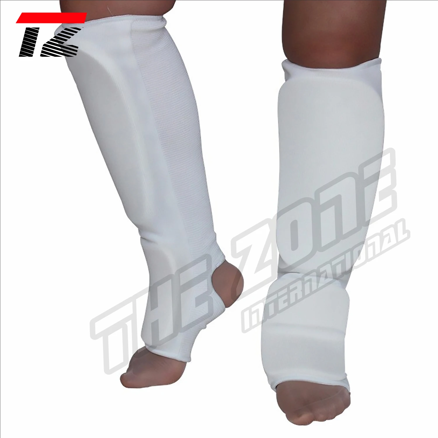 
High quality Genuine Leather QST Brand Shin Guard/instep pads protection shin pads for safety boxing and training in ring 