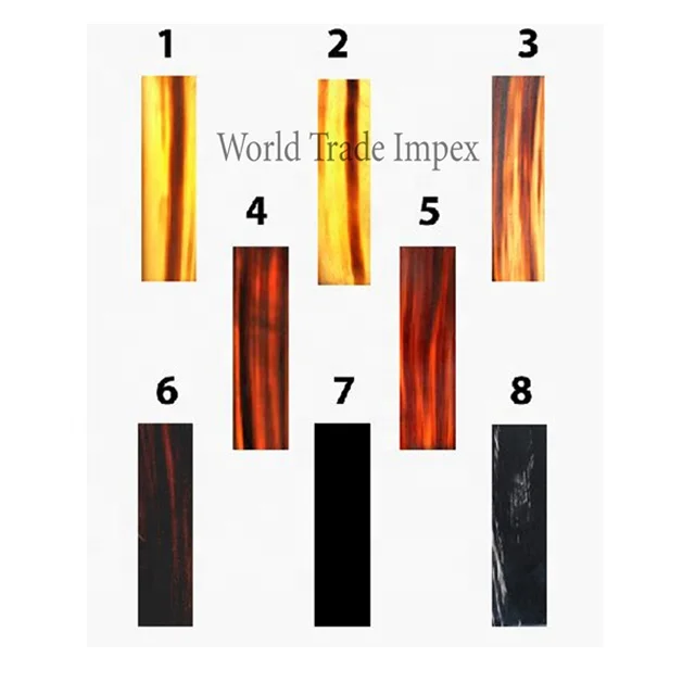 Ox horn plates for making spectacles frame