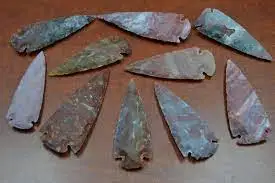 
ARROWHEAD AGATE STONES MIX AGATE HEALING ENERGY POINT RAW STONES 