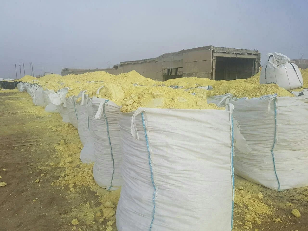 Manufactur sulphur Uzbekistan Industrial Grade sulphur powder