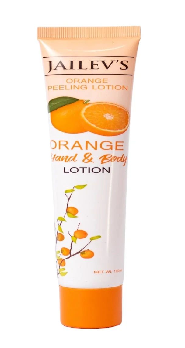 Private Label Whitening Skin  Body Heel Orange Peeling Lotion
