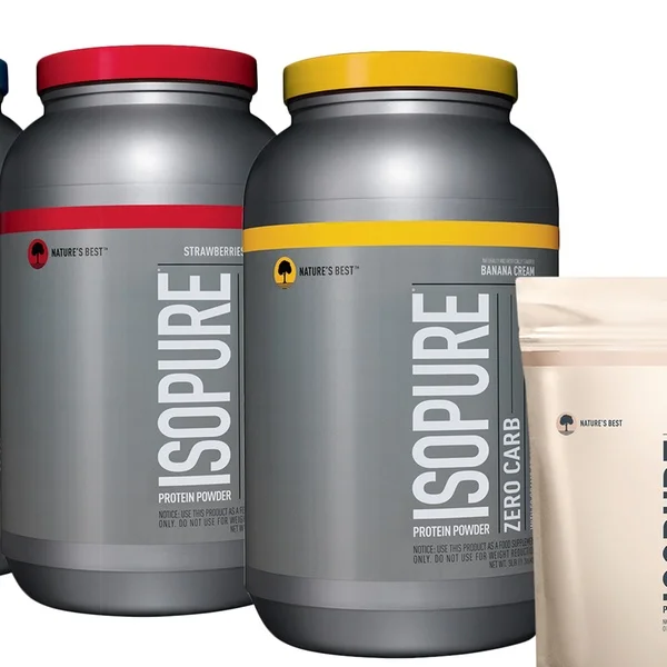 100%  Isopure Zero Carb Whey Protein Isolate (1 or 3 Lb.)