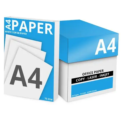 Cheap A4 Copy Paper 80Gsm Double A Brand white office printing paper