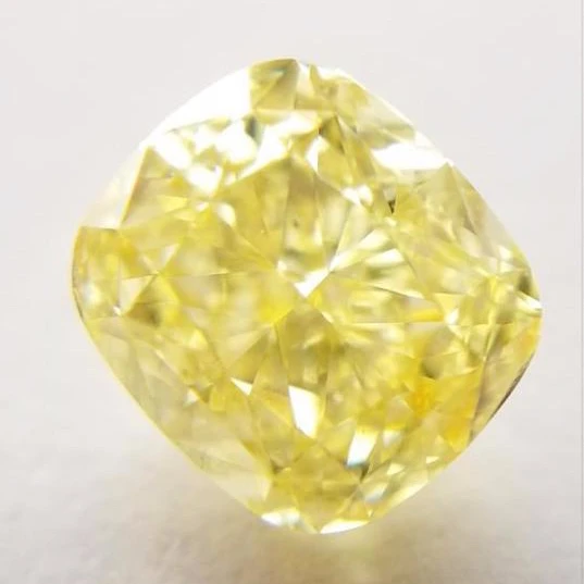 1.01Cts Shape Cushion Cut Natural Yellow Diamond, Loose Diamond For Sale Loose Gemstone Diamond Gemstone By Real Gems
