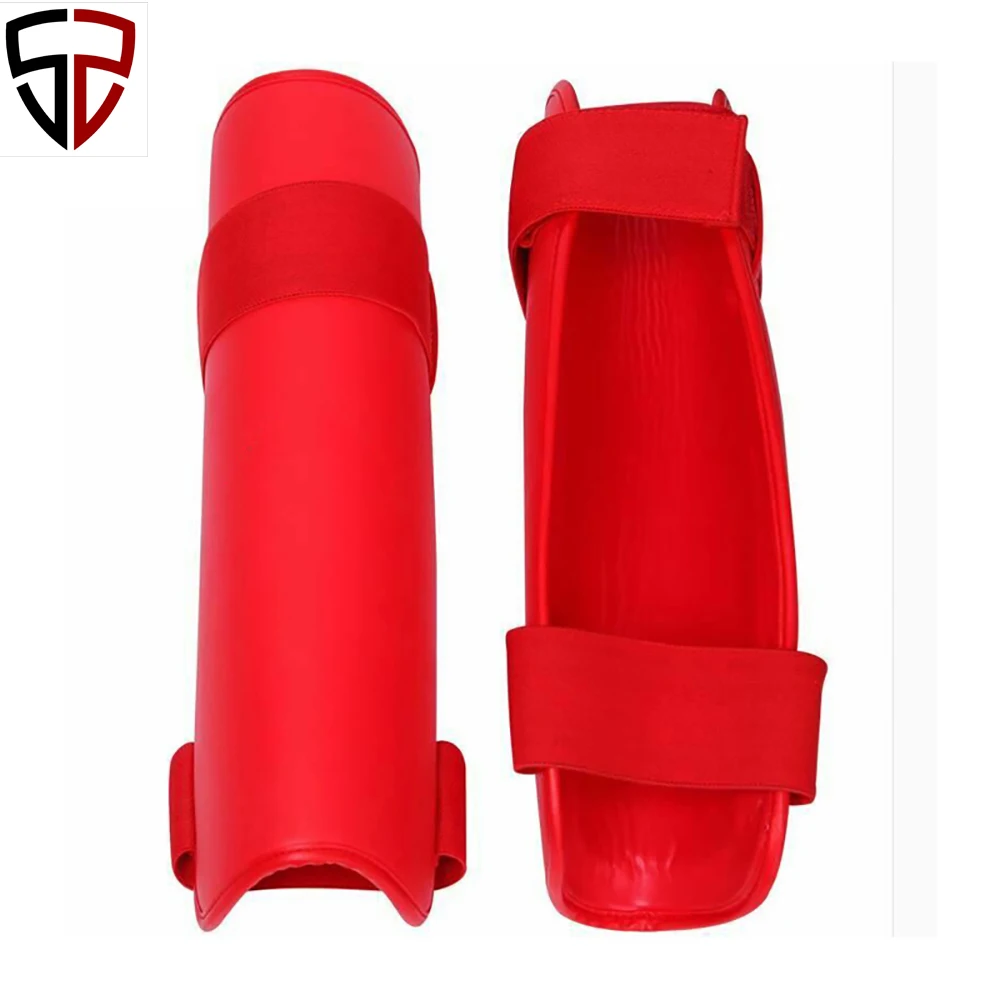 Низкая цена высокое качество индивидуальная черная защита голени для кикбоксинга сделано в Пакистане