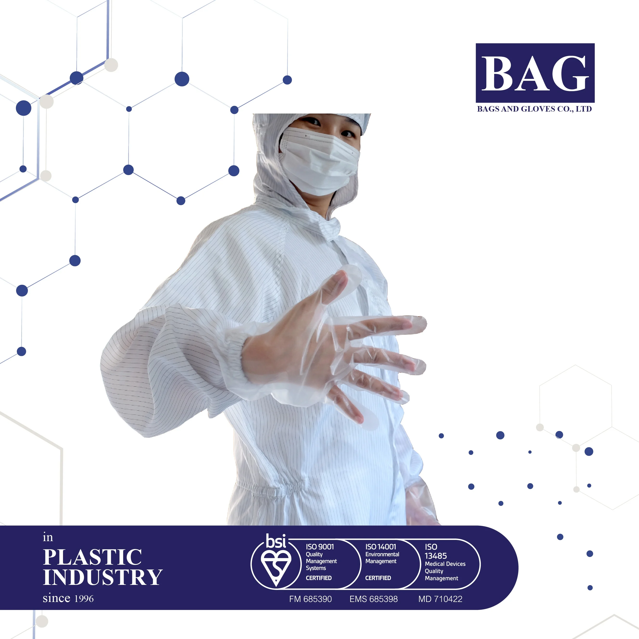 Cheap Clear Food grade CPE disposable gloves