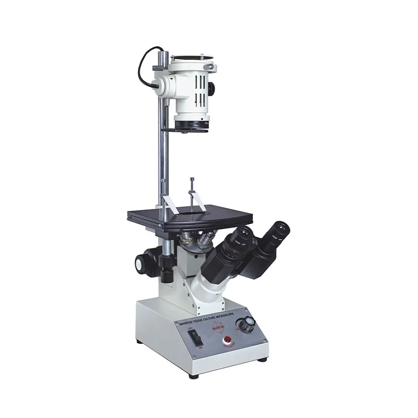 Binocular Inverted Tissue Culture Microscope/quadruple revolving nosepiece equipped with Observation Head Radical Manufacturer