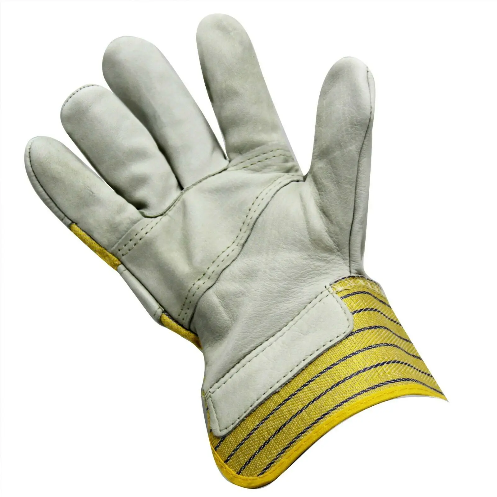 Высококачественные Защитные перчатки класса А из коровьей спилковой кожи рабочие для садоводства строительства сада оптовая продажа с завода OEM