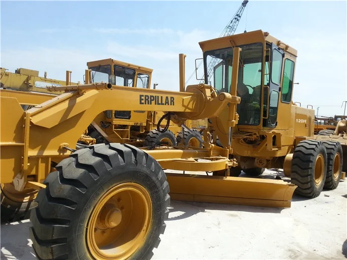Горячая Распродажа cat 120h б/у автогрейдер высокого качества сделанный в