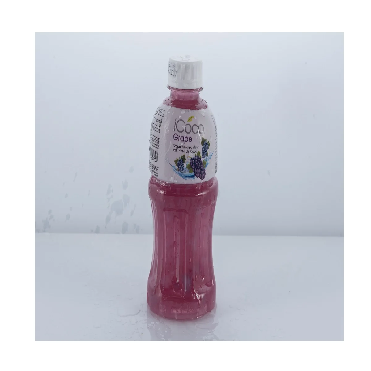 25% Fruit Juice With The Best Selling High Quality Nata De Coco Grape Flavor iCoco Brand Export From Thailand