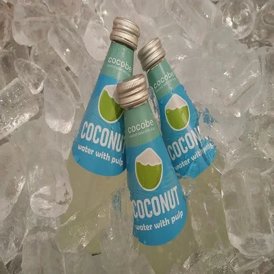 
Sterilized Processing Type Coconut Water With Pulp Coconut Juice export from Thailand 