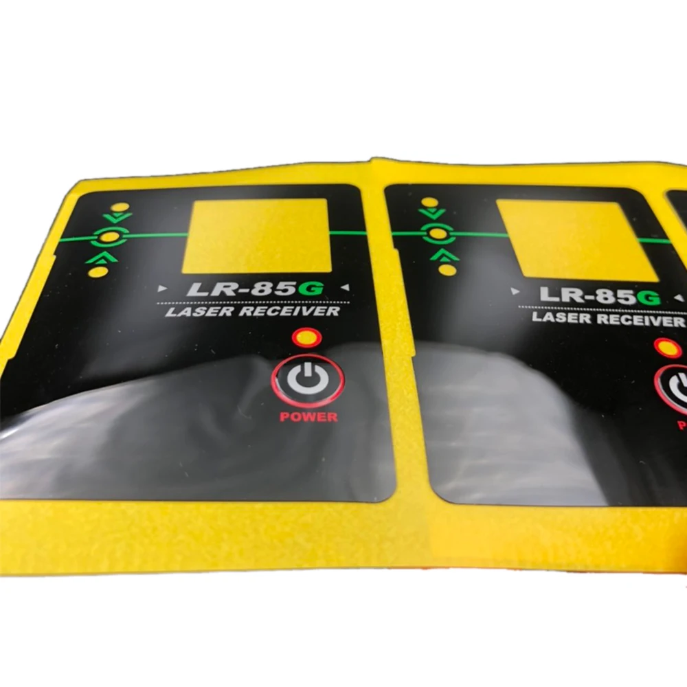 Прозрачное окно бархатная текстура лексан этикетка наклейка 0004