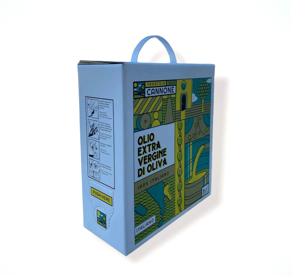 Top quality Extravirgin olive oil, 100% product of Italy, 5 LT, 4 pcs x box for sale