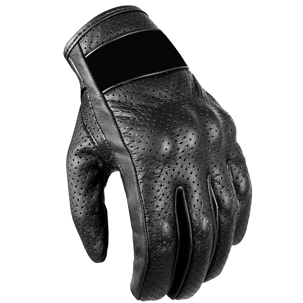 Motorbike gloves  New Touch Screen Gloves Motorcycle MX ATV Cycling Motorbike Racing Riding Genuine Leather gloves