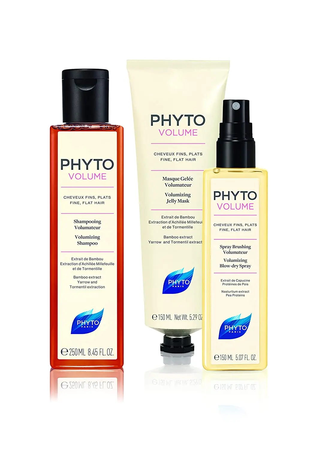 Ready to Ship PHYTO PARIS Phytovolume Volumizing Shampoo Prevents Breakouts Developing An Airy lightweight lather
