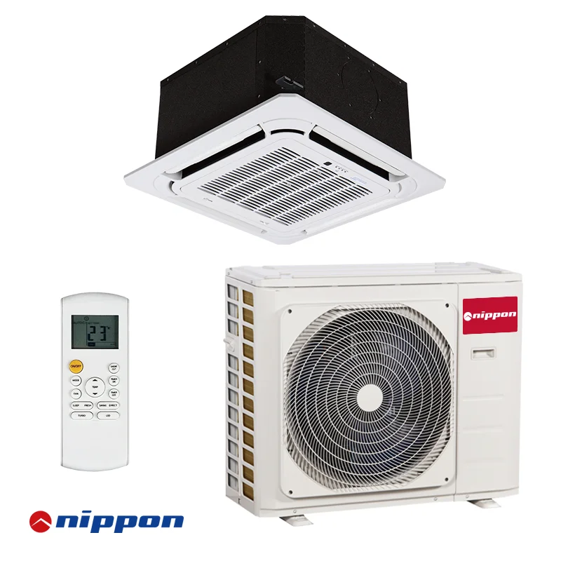 Inverter Air conditioner Nippon NCD-36HRFNX-Q / NOD30U-36HFN8-Q cassete type A++ / A+  energy class of cooling / heating