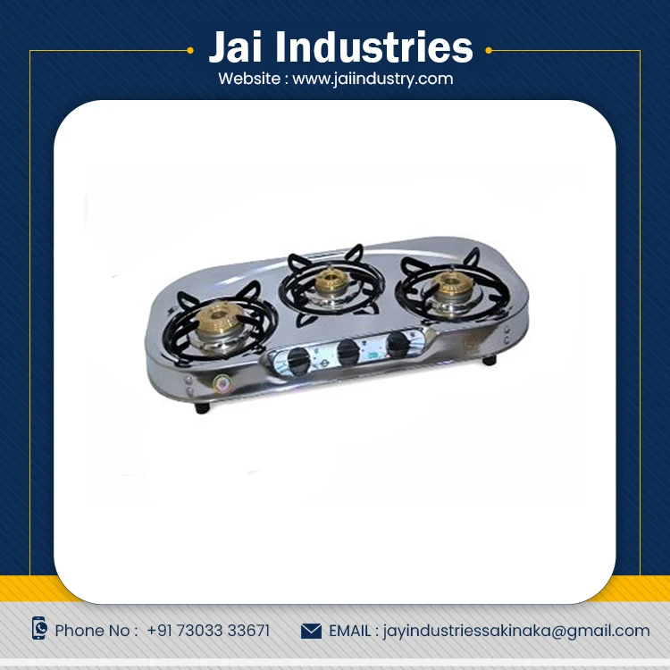 3 Burner Household Gas Stove with Low Price