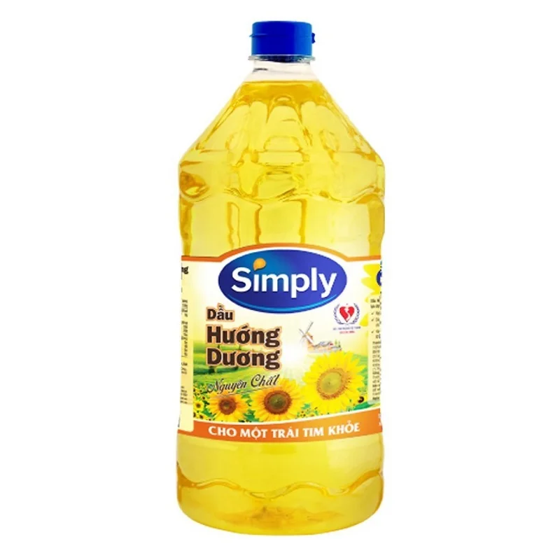 Vietnam sunflower oil best-selling 2L bottle (100% essence)
