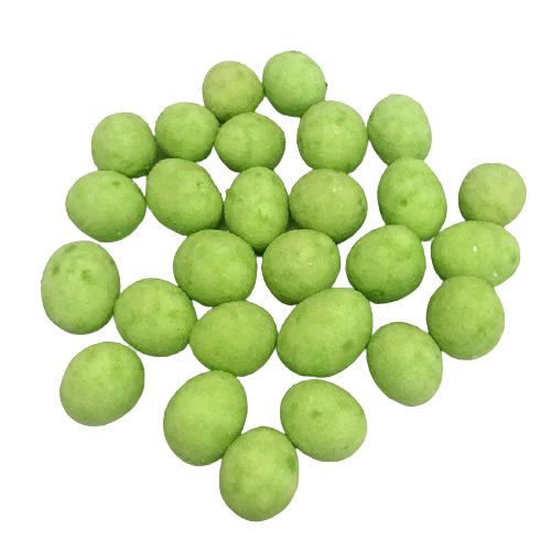 Flour Coated Cripy Roasted Wasabi Coated Peanut Snack With Kosher Certificate