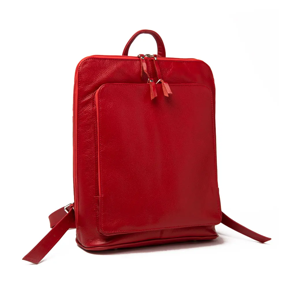 Wholesale Leather Backpack men 2021 Students School Bags Large Backpacks Rucksack