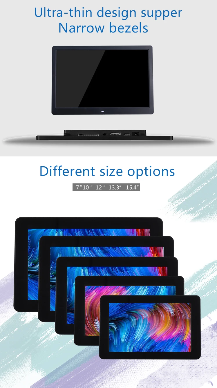 Wholesale advertising play 8 inch picture digital photo frame