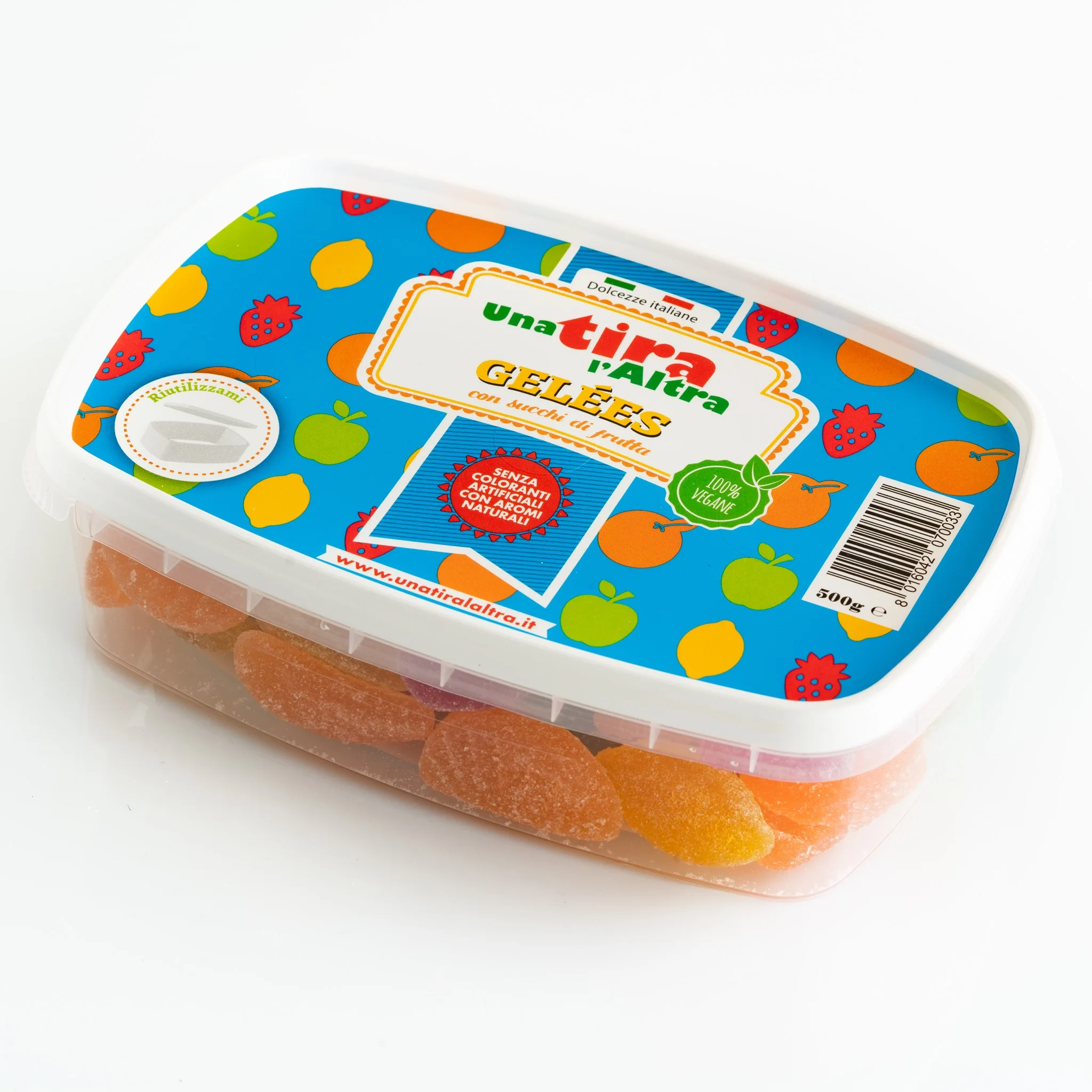 Premium Quality Made in Italy Fruit Jellies  Gelees