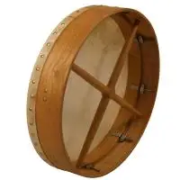 Dark Brown Irish Bodhran Drum