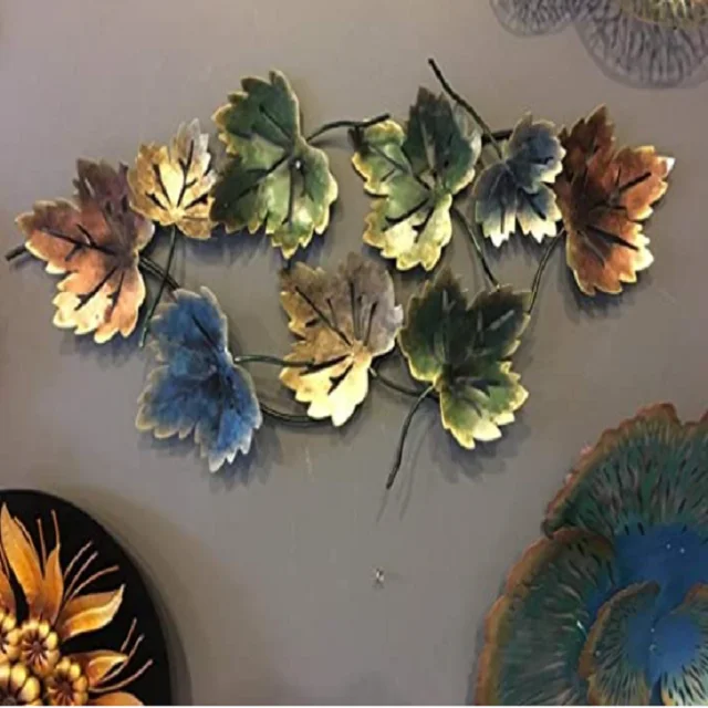 Metal Multicolor Iron Wall Decorative Hanging & Home Living Room Decor Manufacturer Indian Factory