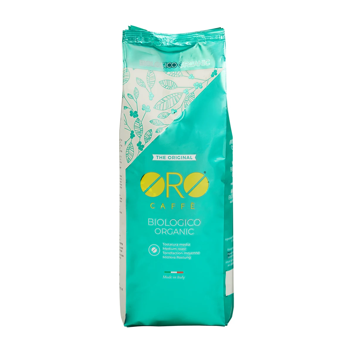 Первоклассный | OEM итальянский | Жареные органические кофейные зерна 500 г | На экспорт