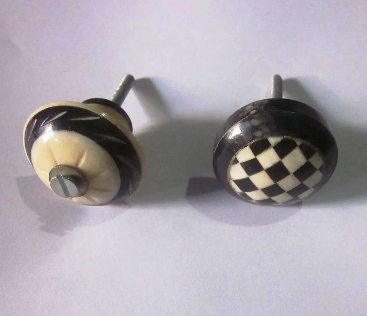 Bone Knobs Dresser Knobs high quality handmade Bone and Horn drawer dresser knobs for home decoration