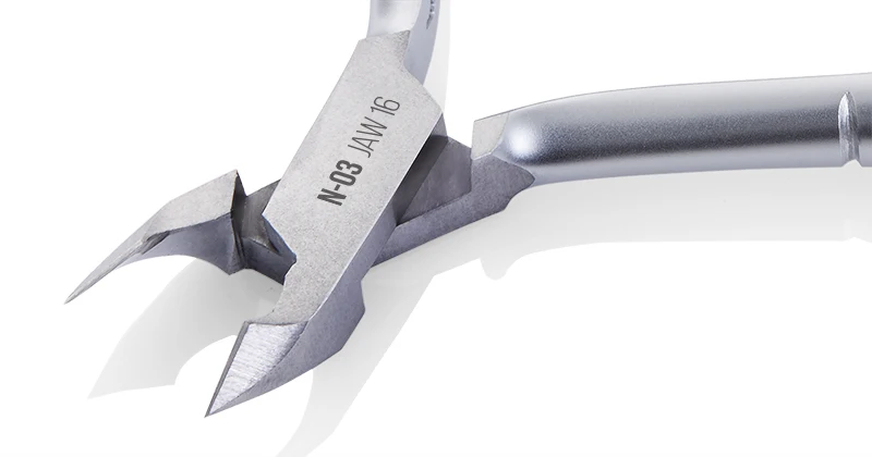 NGHIA Impressive Cuticle Nipper Export N-03 Stainless Steel Grey Finished