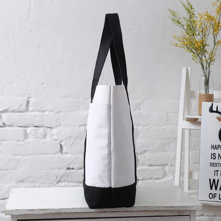 Foldable Eco-friendly Supermarket Reusable Large Capacity Woman Shopping Grocery Cotton Tote Bags
