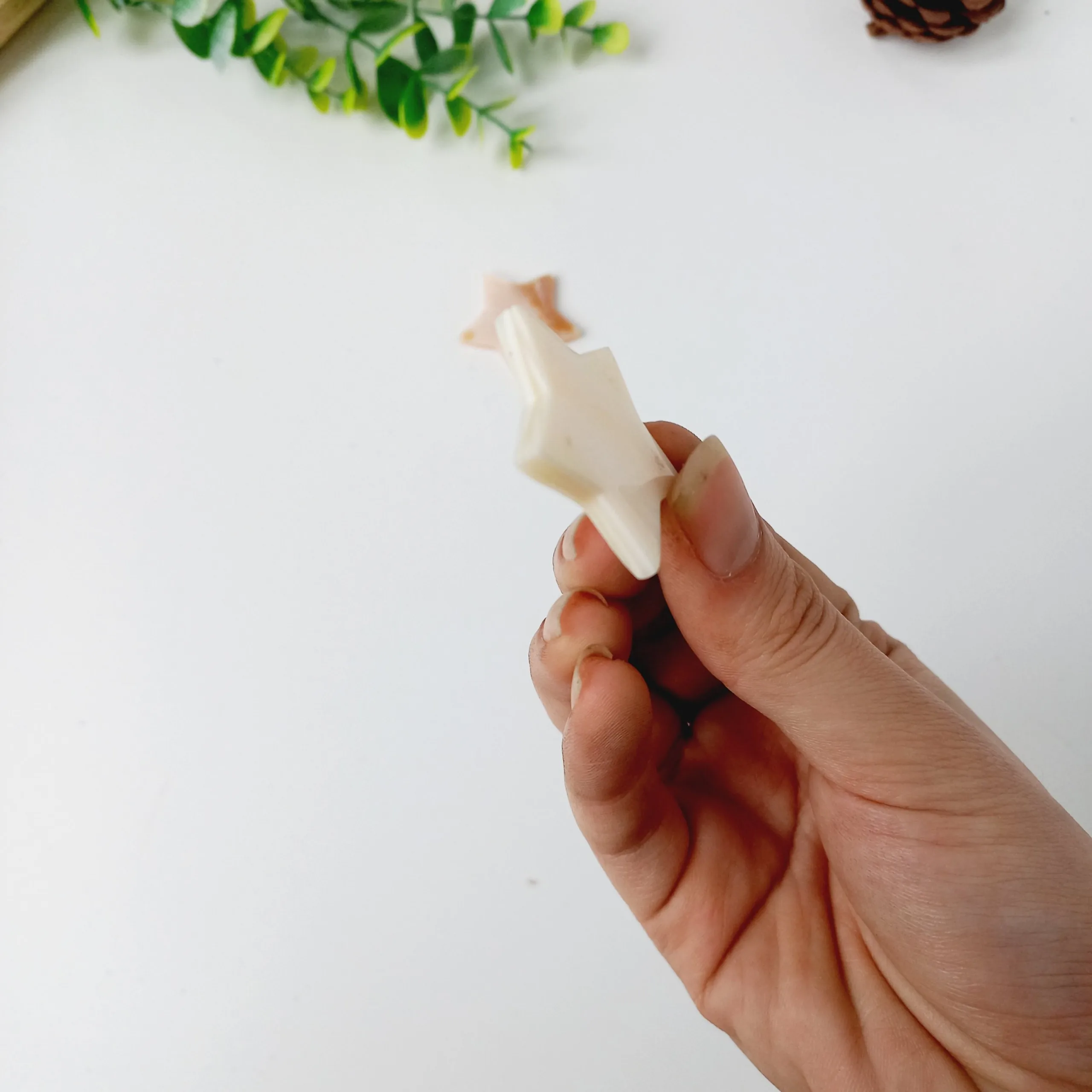 Star Shape Chopstick Rest Chopstick Holder Mother of Pearl Seashell Shell Customized Color Kitchen Tableware Eco Friendly