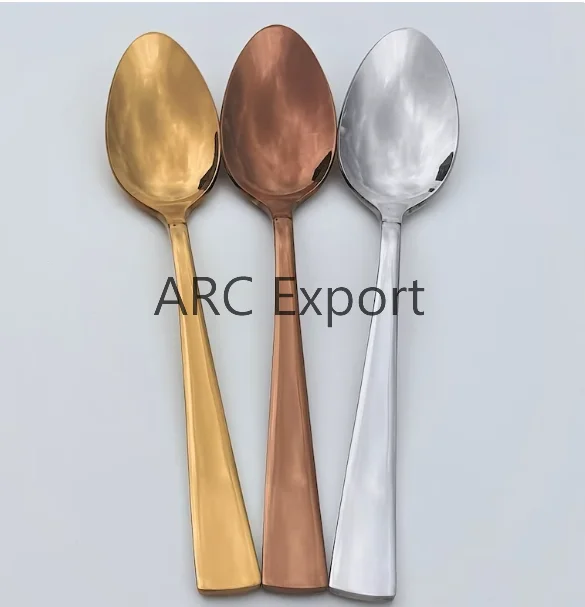 Black & Brass Gold Luxury Spoons & Cutlery Flatware Dinnerware Hotelware Serving Luxury Cutlery