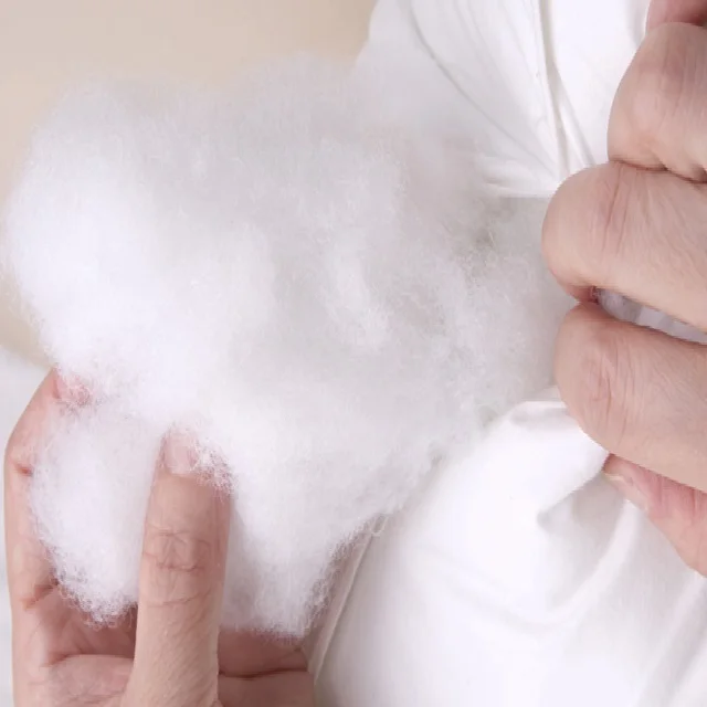 Top Suppliers 100% recycled pet polyester staple fiber dyed fiber with chips textile grade