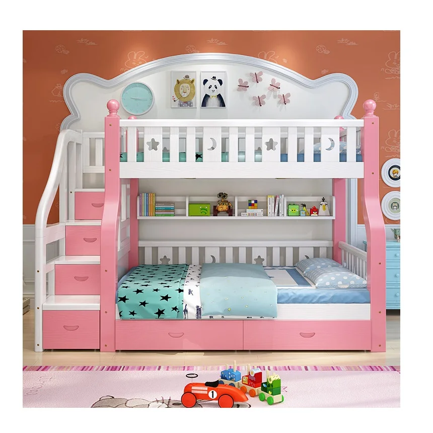 Hot Selling Customized Size Modern Wood children Beds Kids Bedding Set Kid Furniture From Vietnam