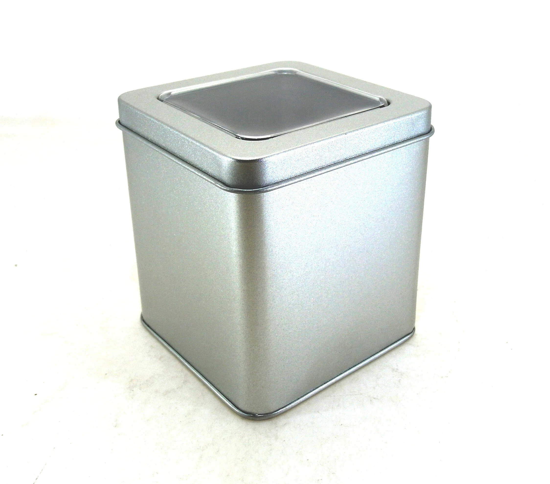 
Square Metal Tin Can Box food grade for cake coffee coffin chocolate sweet candy cookie stationery toys 