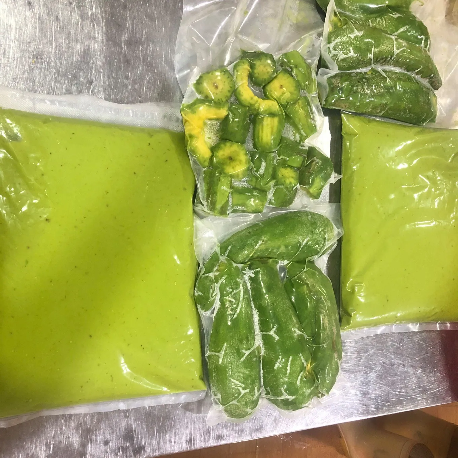 Top Quality Frozen Avocado Fruit HACCP ISO HALAL Certification  -18 Celsus degree booth 034