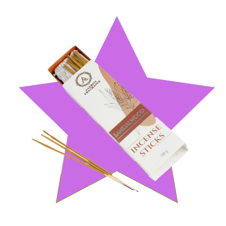 Best Quality Sandalwood Incense Stick for Home Fragrance Available at Wholesale Price from Indian Supplier