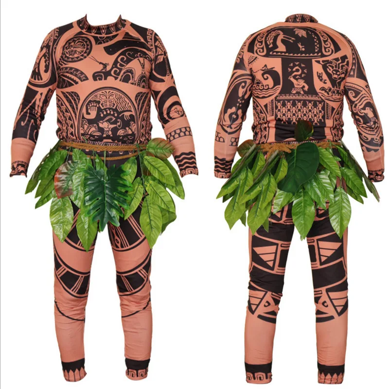 2021 Ocean Moana Party Dresses Fun Japanese Male Men Funny Halloween Costumes Boy