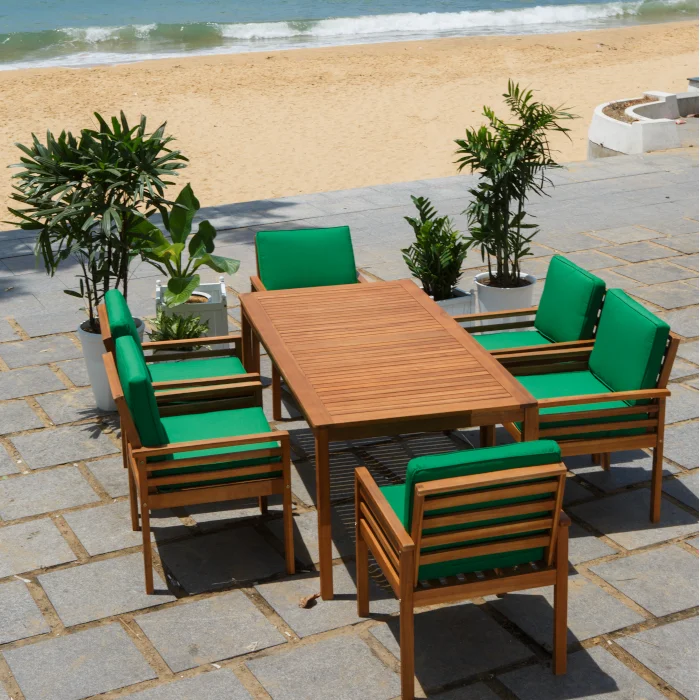 eucalyptus wood outdoor furniture - KD full set furniture - modern garden furniture