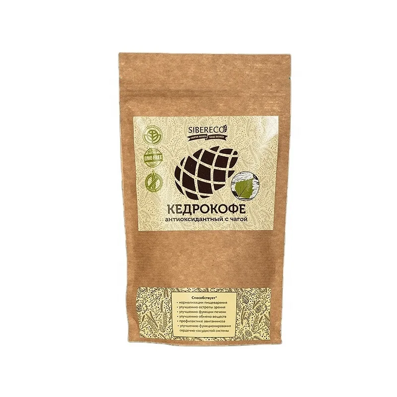 
 Кофейный антиоксидант из сосновой гайки с Chaga 250 г кедровый орех мгновенный кофейный порошок натуральные ингредиенты  
