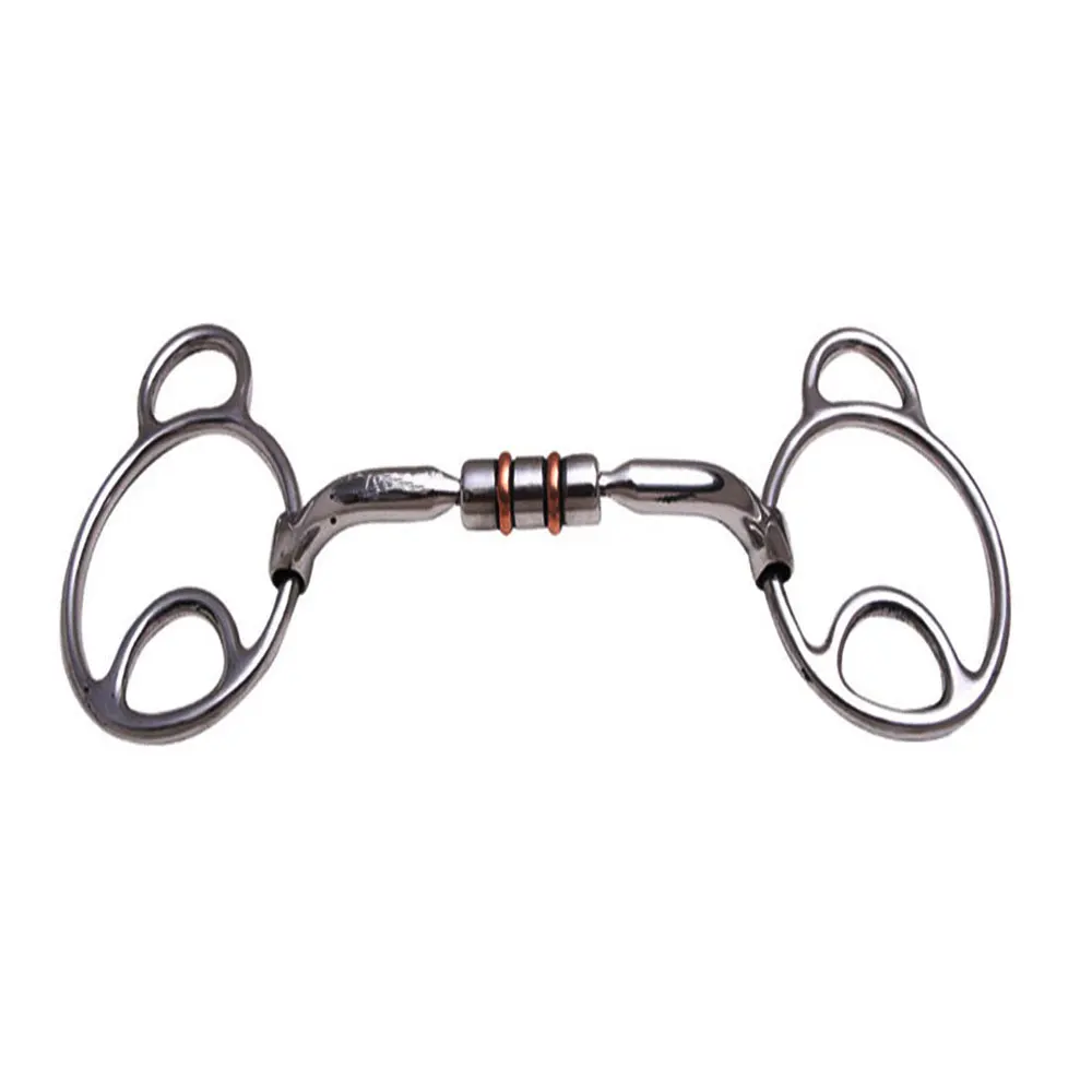 NEW HORSE  D BITS WITH  BLUE SWEET IRON MOUTH /SNAFFLE BLUE MOUTH BIT  by Riaz Jamal Intel