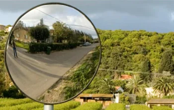 Зеркальное акриловое выпуклое зеркало Replex на базе США, 18 дюймов/45 см, Премиум качество