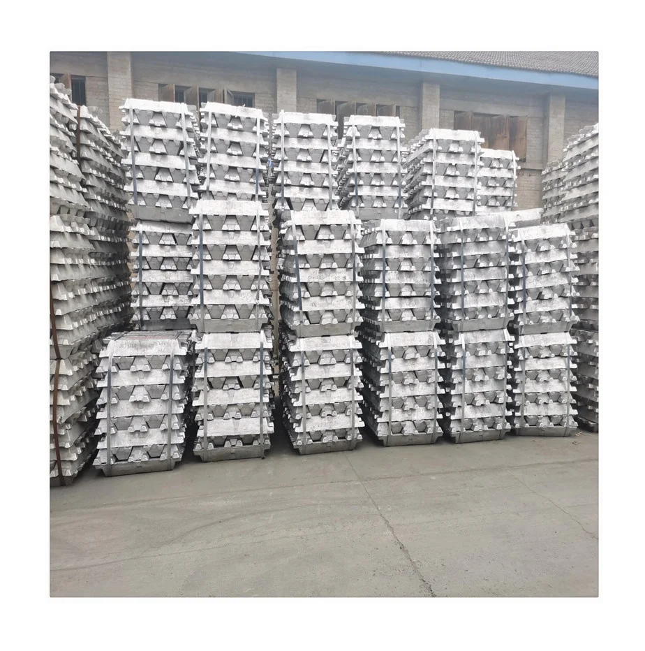 Aluminum Ingot 99.7% Min Direct Sale 99.99%