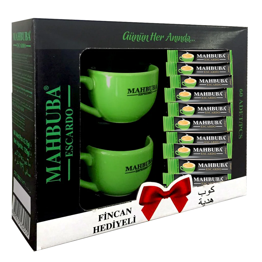 Mahbuba Escardo Stick 2.15g Manufacturer From Turkey  Instant Coffee High Quality Reasonable Price