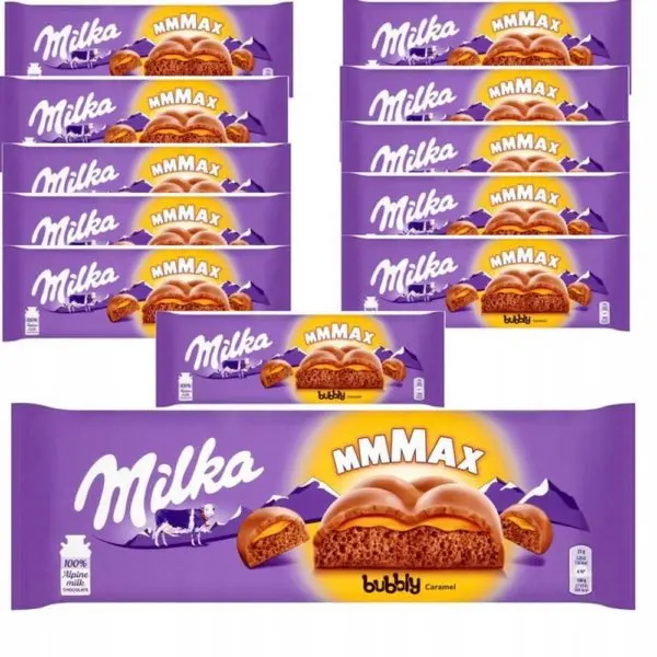 Milka Chocolate 100g , 300g - All Flavors and Text