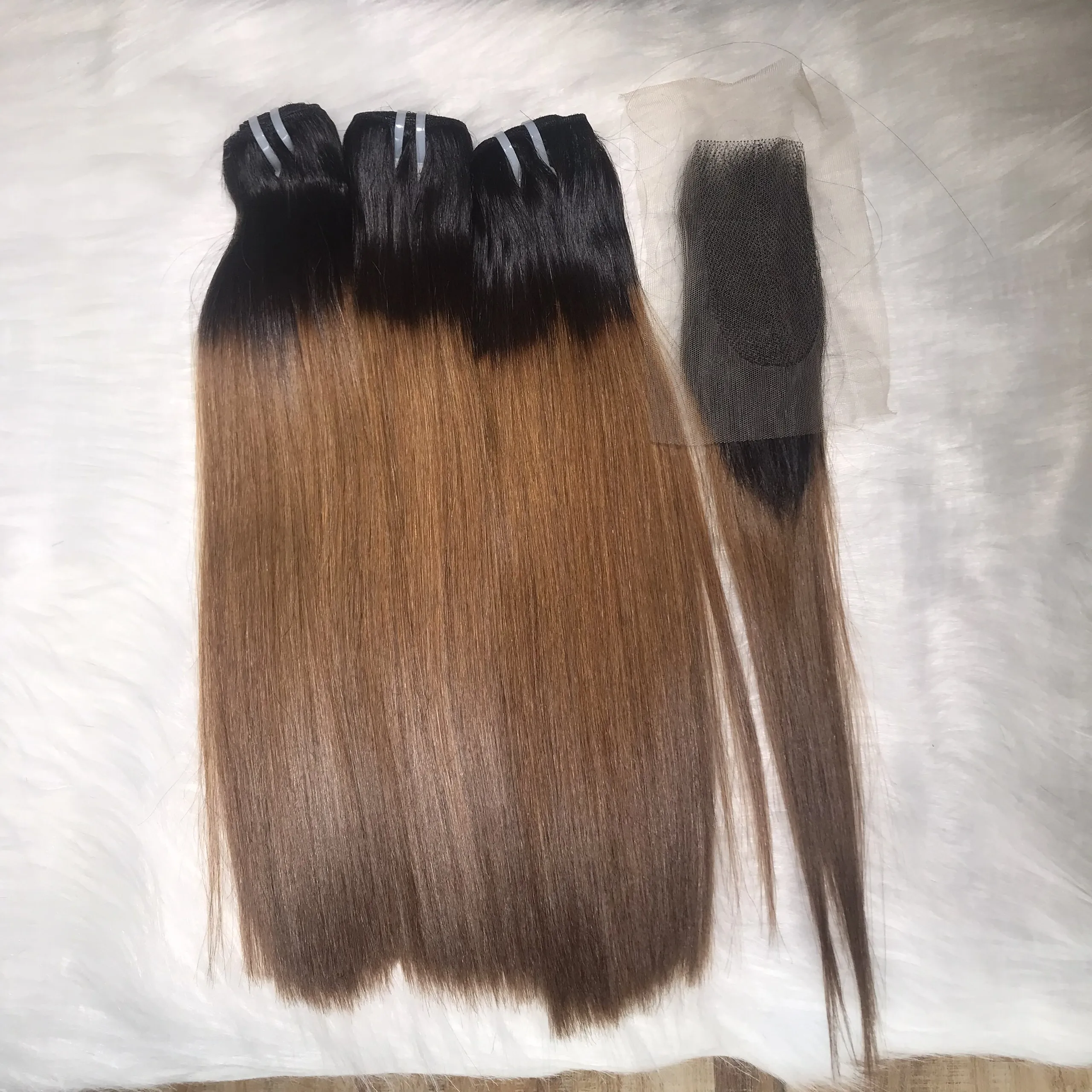 Лучшее качество прямые волосы с эффектом омбре оптовая цена от KChair Vietnam